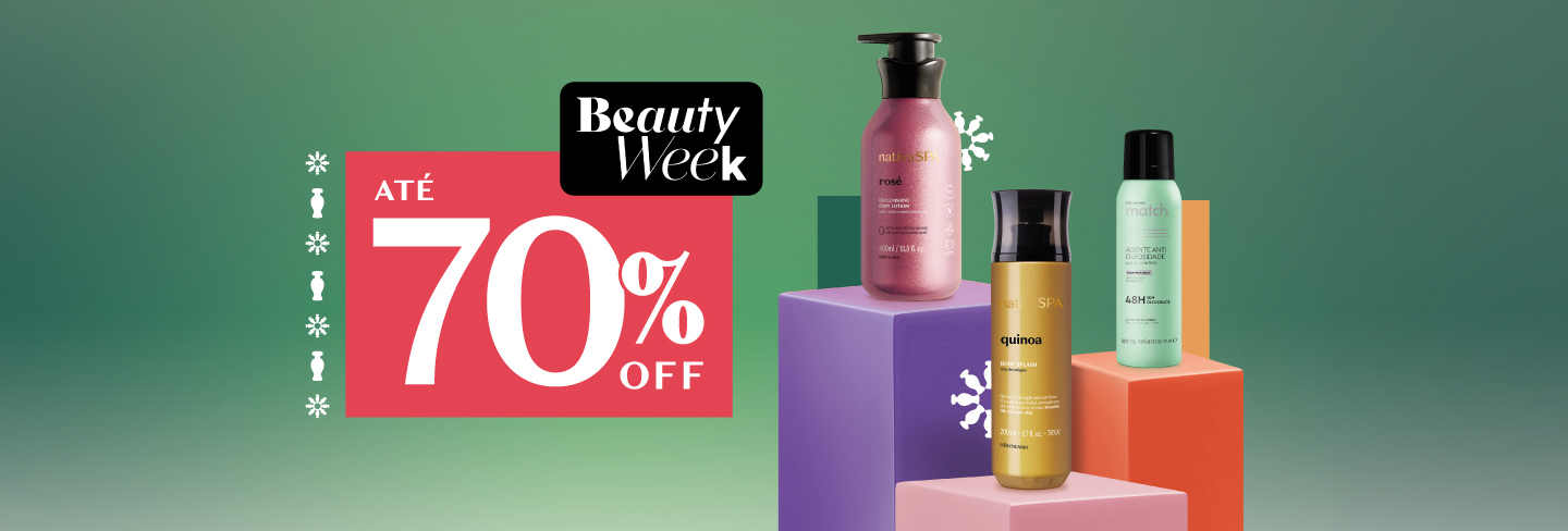 Beauty Week 2023 - até 70% Desconto