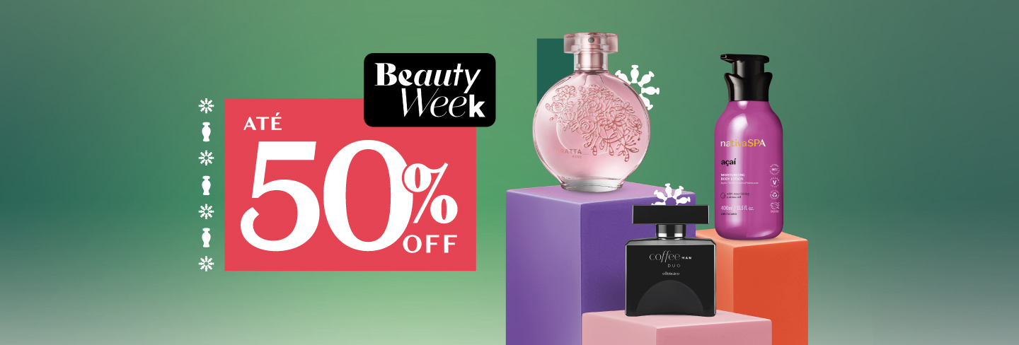 Beauty Week 2023 - até 50% Desconto