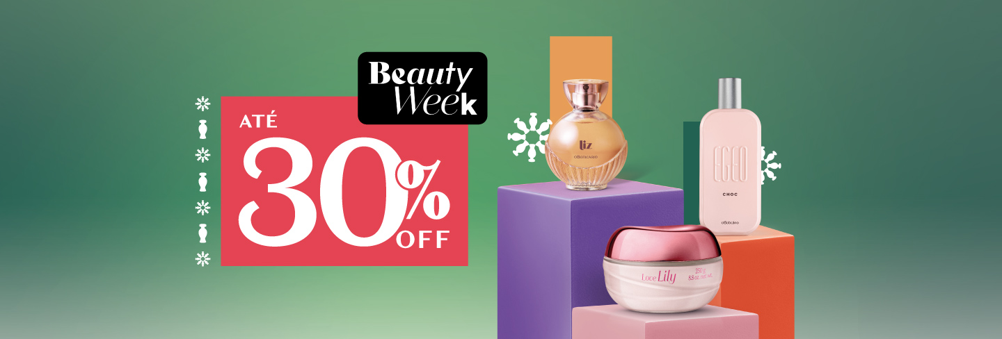 Beauty Week 2023 - até 30% Desconto