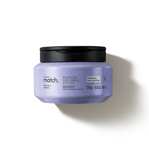 Máscara Matizadora Match Proteção dos Loiros, 250ml