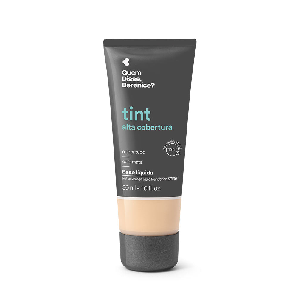Base Líquida Alta Cobertura, 30ml