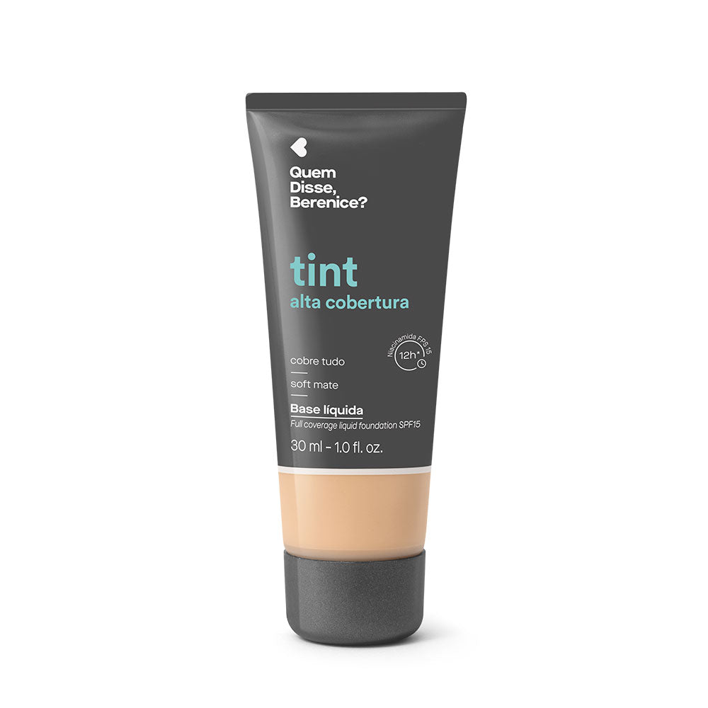 Base Líquida Alta Cobertura, 30ml