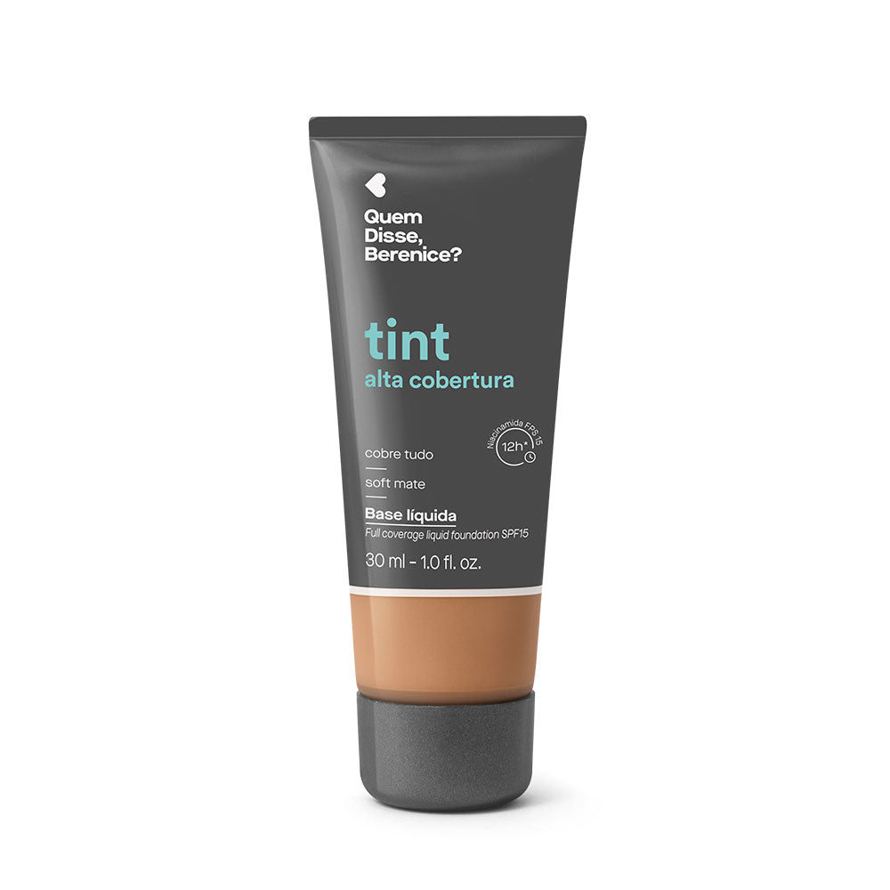 Base Líquida Alta Cobertura, 30ml