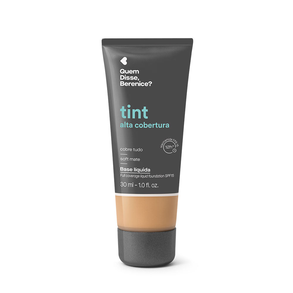 Base Líquida Alta Cobertura, 30ml