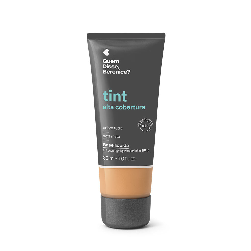 Base Líquida Alta Cobertura, 30ml