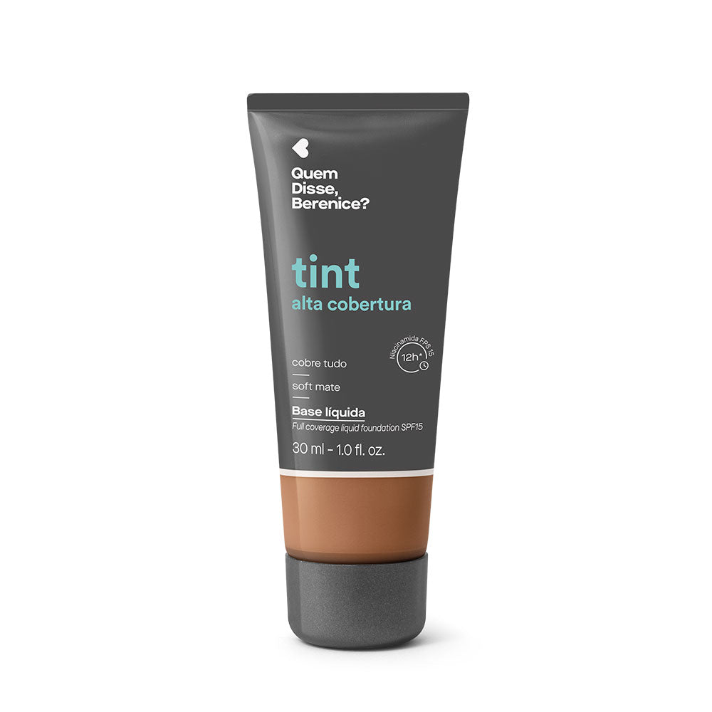 Base Líquida Alta Cobertura, 30ml