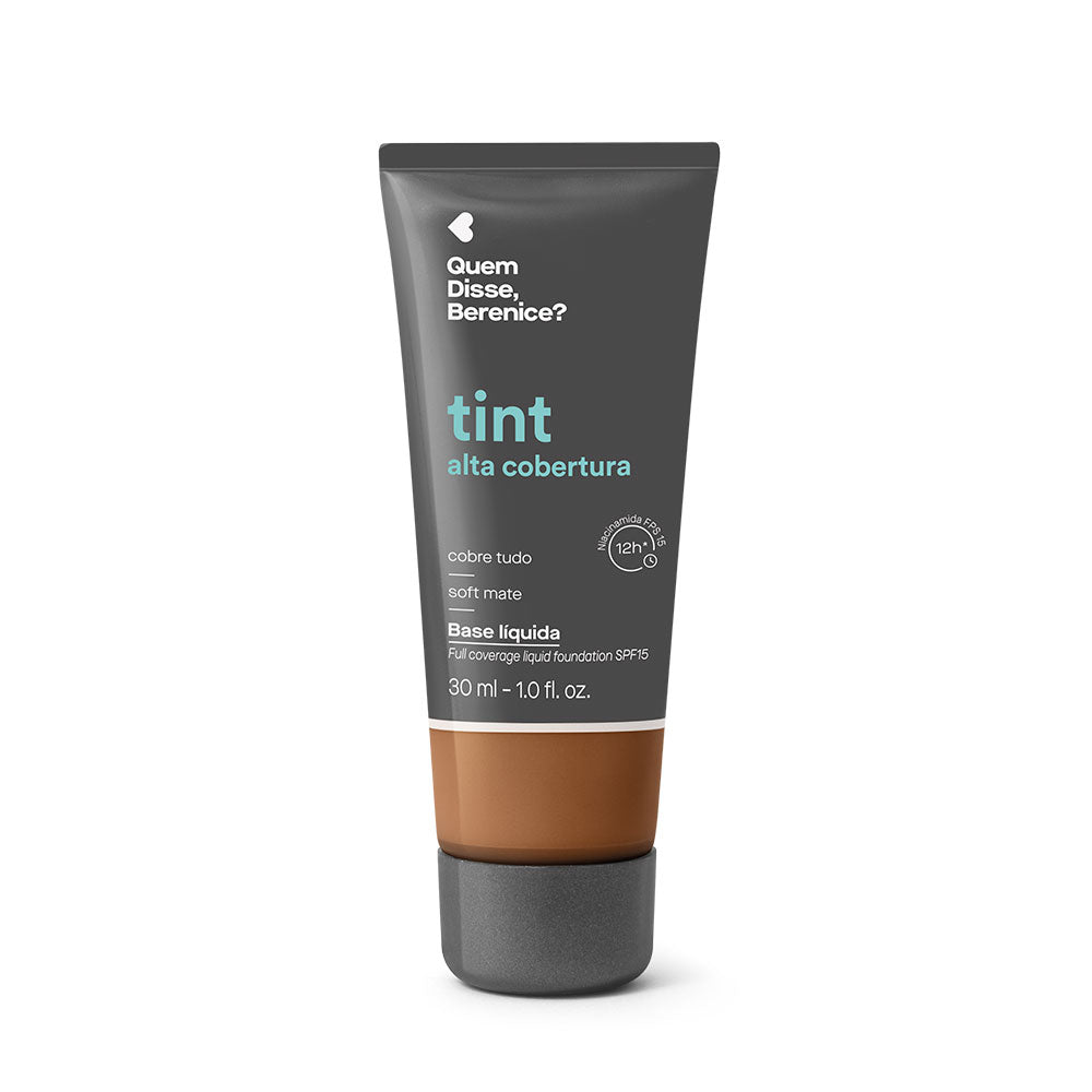 Base Líquida Alta Cobertura, 30ml