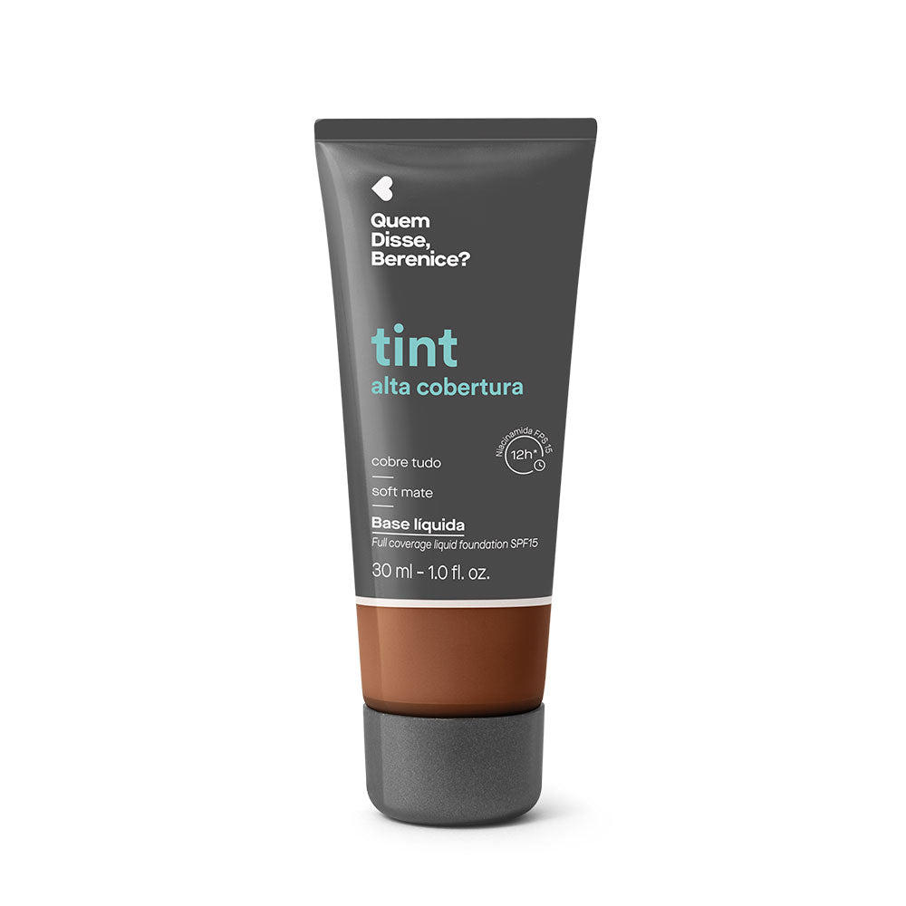 Base Líquida Alta Cobertura, 30ml