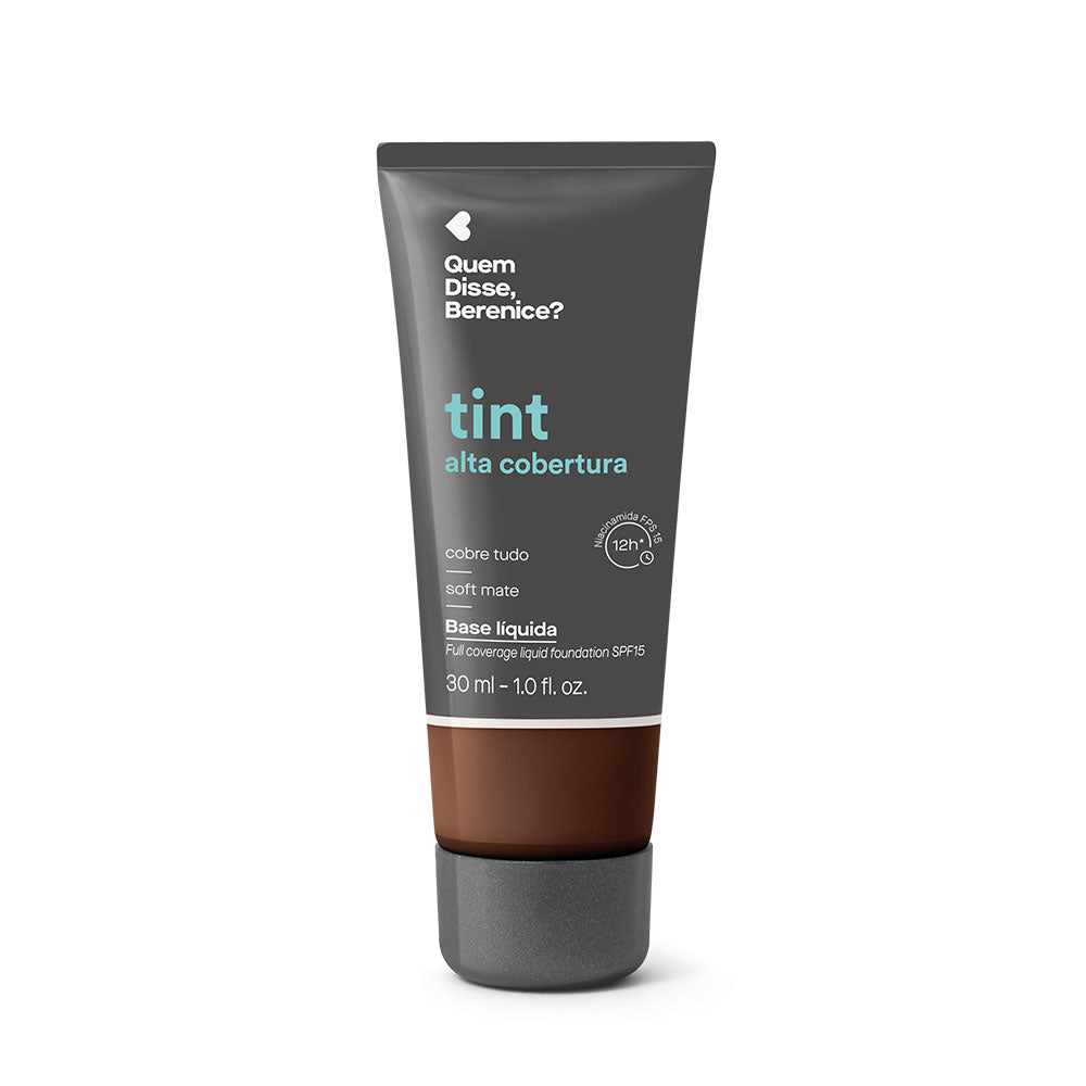 Base Líquida Alta Cobertura, 30ml