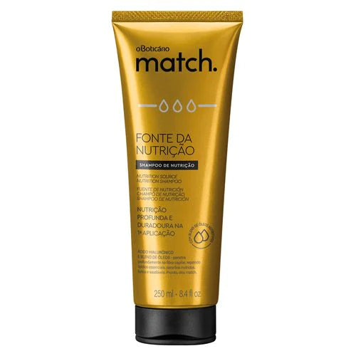 Shampoo Match Fonte de Nutrição, 250ml
