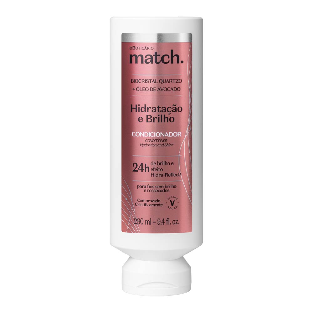 Condicionador Match Hidratação e Brilho 280ml