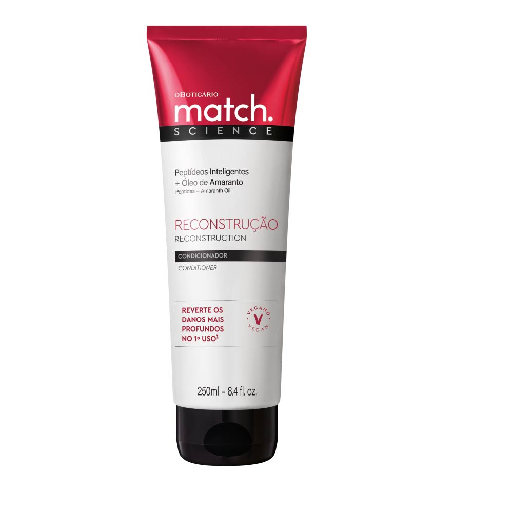 Condicionador Match Science Reconstrução, 250ml