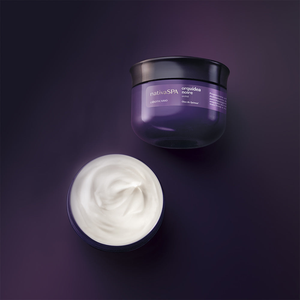 Creme de Massagem Nativa Spa Orquídea Noire, 200g