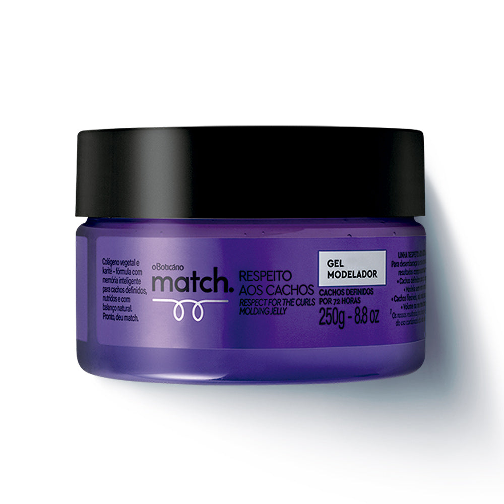 Gel Modelador Match Respeito aos Cachos, 290ml