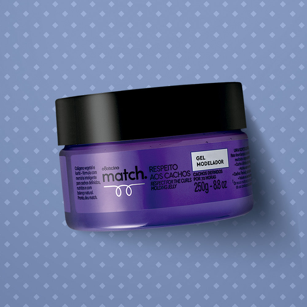 Gel Modelador Match Respeito aos Cachos, 290ml