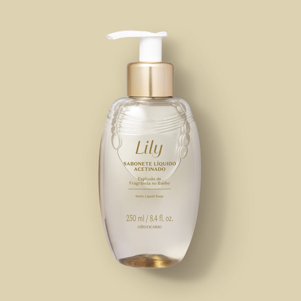 Sabonete Líquido Acetinado Lily, 250ml