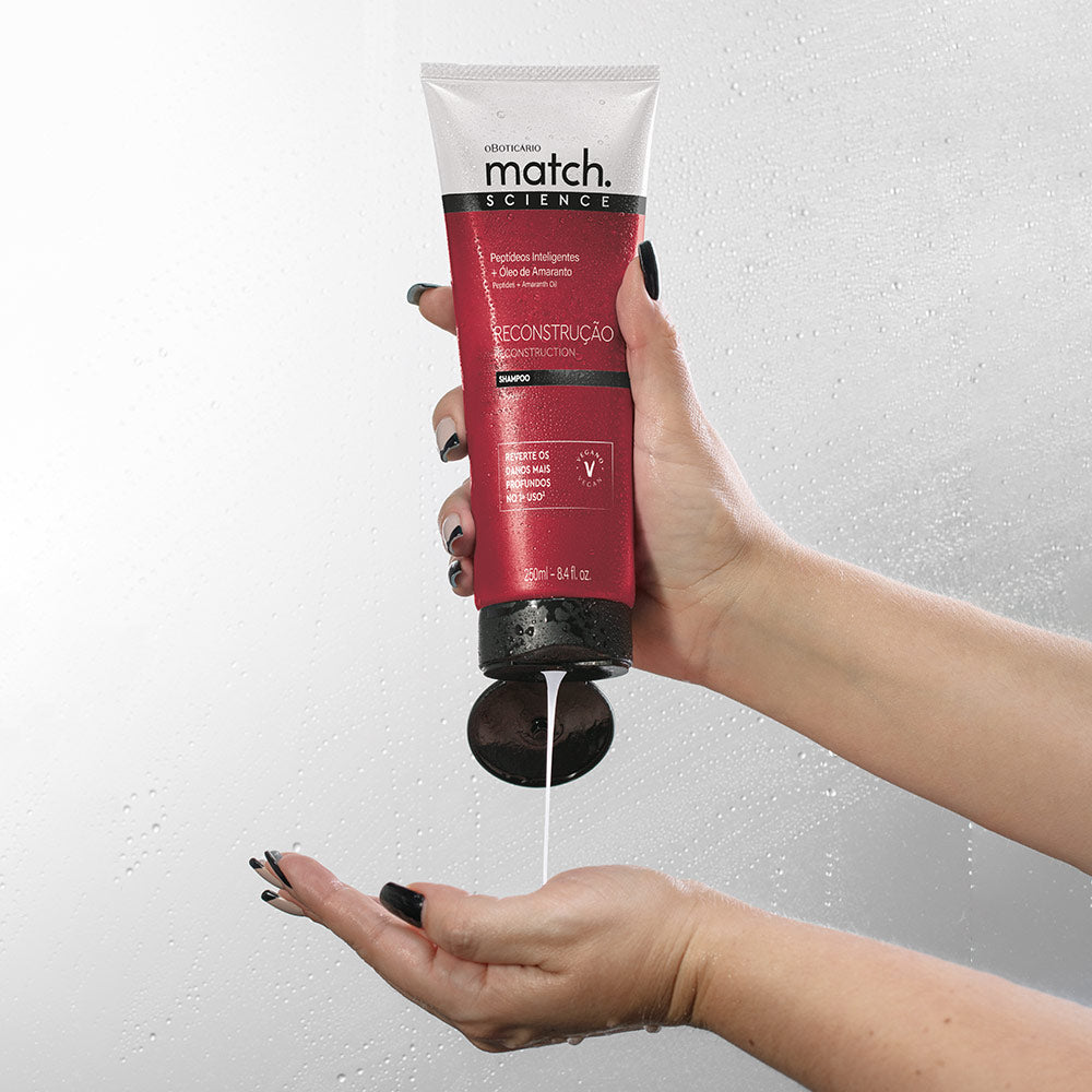 Shampoo Match Science Reconstrução, 250ml