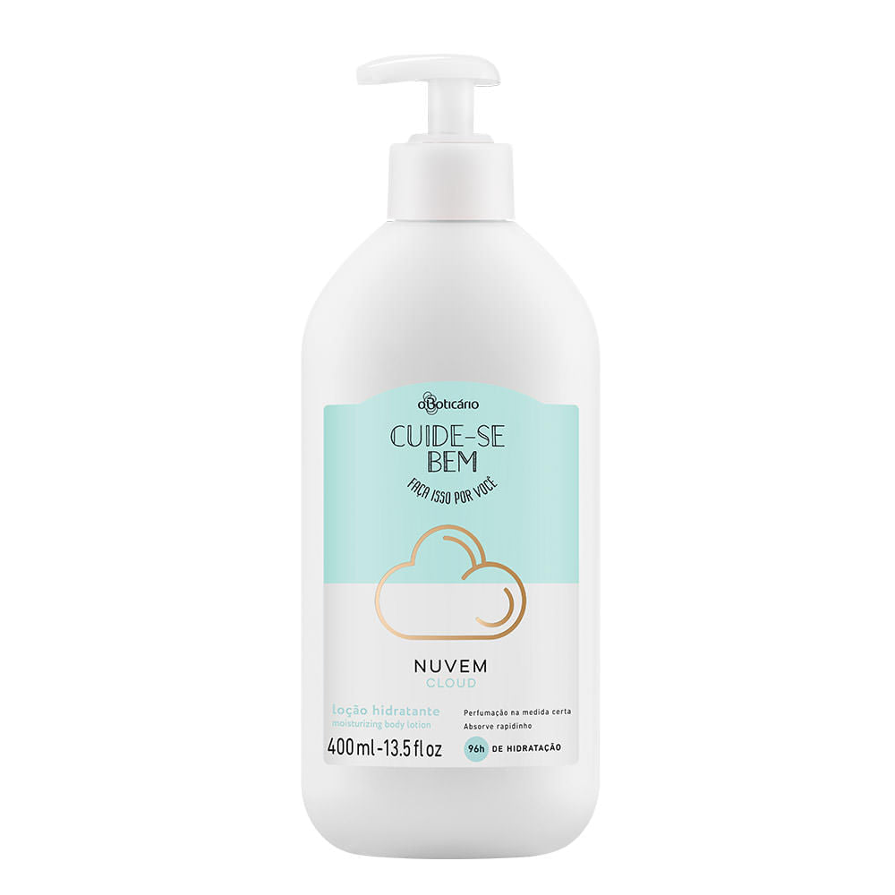 Cuide-se Bem Loção Hidratante Nuvem, 400ml