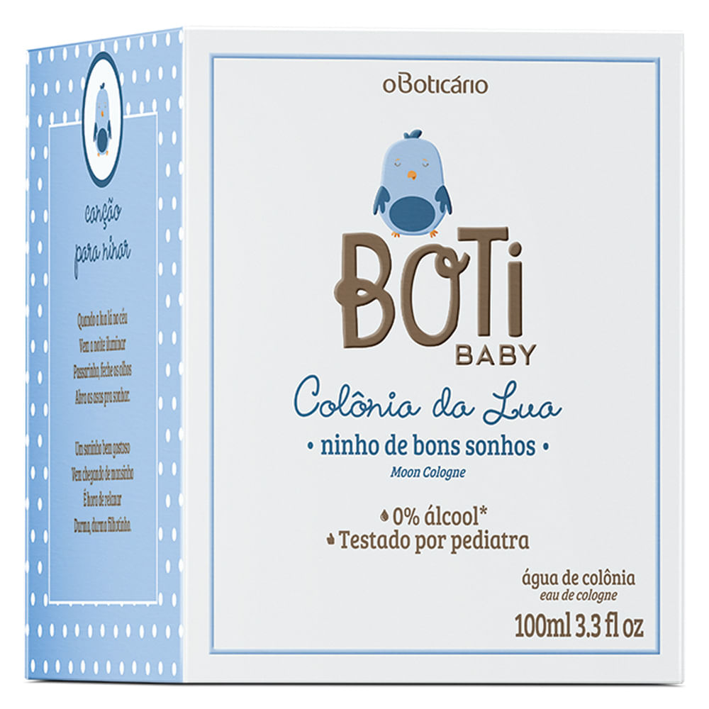 Boti Baby Colónia Da Lua, 100ml