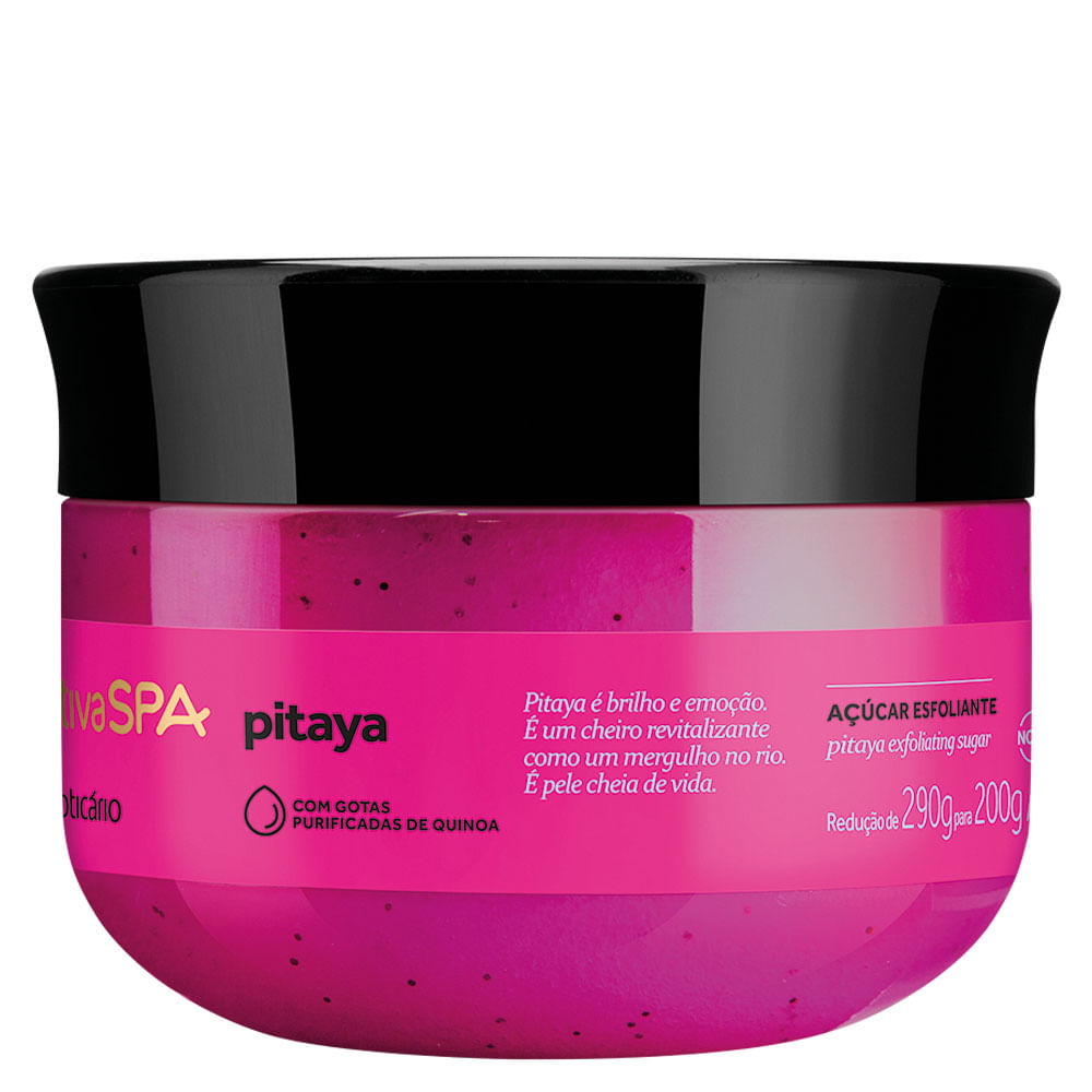 Açúcar Esfoliante Nativa Spa Pitaya, 200g