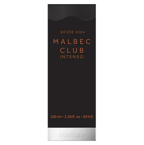 Malbec Club Intenso Eau de Toilette, 100ml