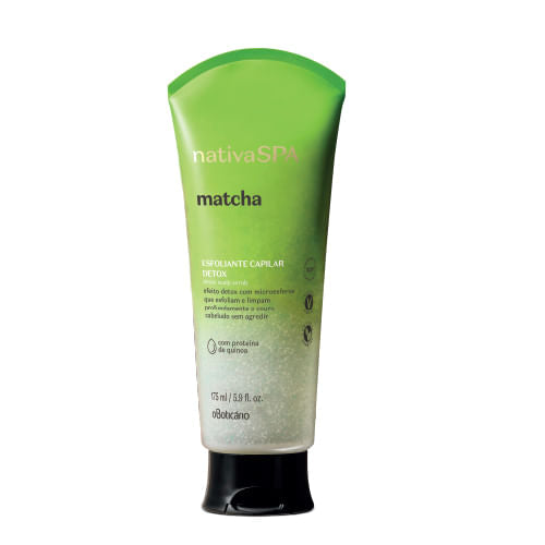 Esfoliante Capilar Detox Nativa Spa Matcha, 175 ml