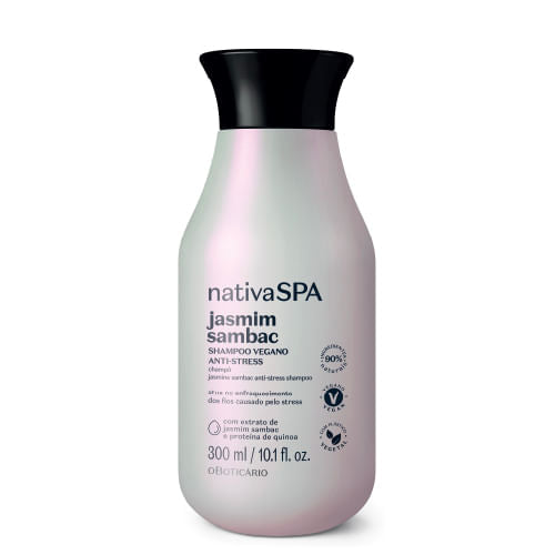 Shampoo Anti-stress Nativa SPA Jasmim Sambac, 300ml