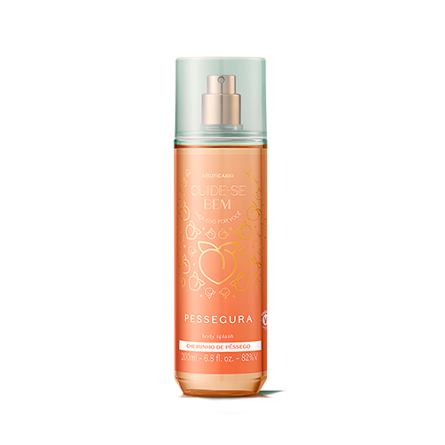 Body Splash Cuide-se Bem Pessegura, 200ml