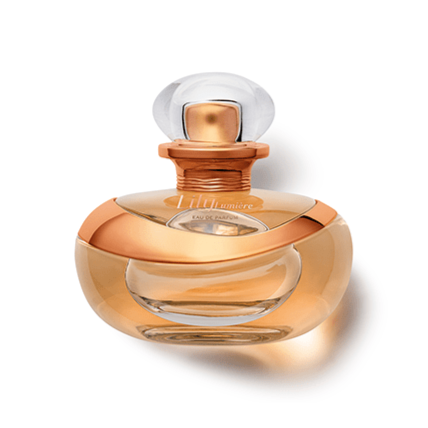 Com essa inspiração feminina, Lily Lumière traz a luminosidade e intensidade da Flor de Laranjeira. Feito por e para mulheres que juntas encontraram na sororidade o caminho a seguir. O frasco exclusivo foi desenhado e produzido na França, berço da perfumaria mundial.