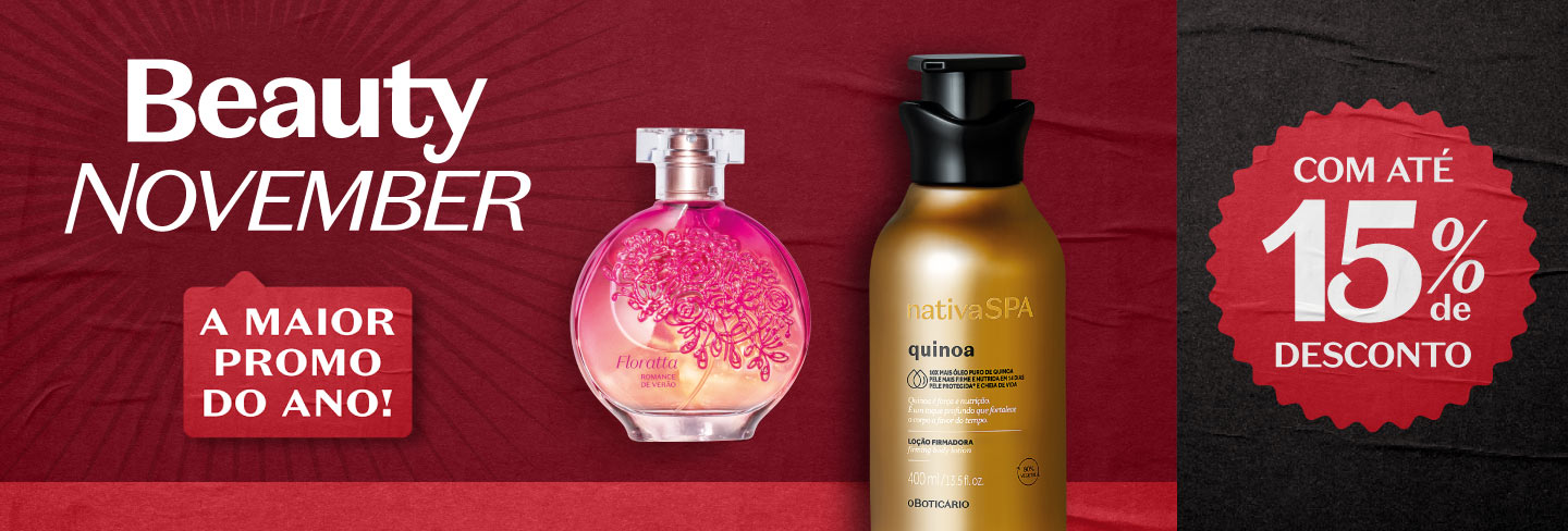 Beauty November 2024 até -15%
