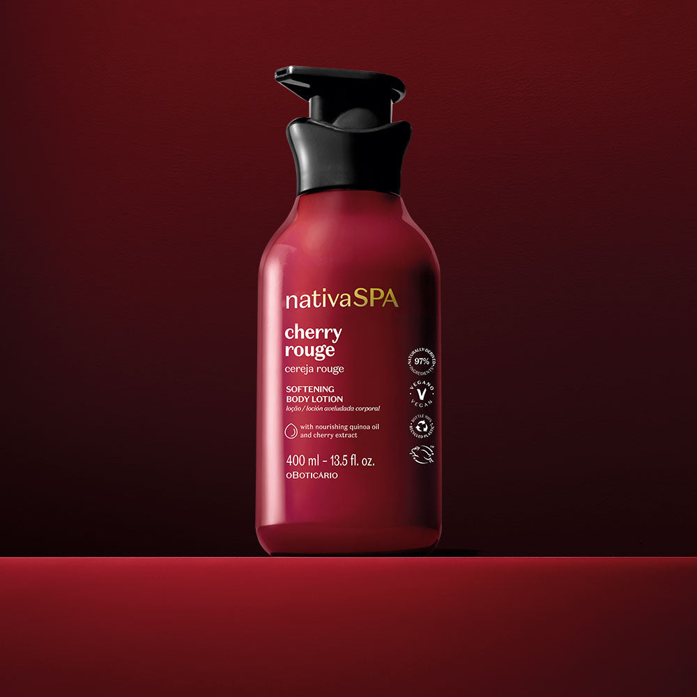 Loção Corporal Aveludada Nativa Spa Cereja Rouge 400ml