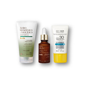 Kit Botik SOS Luminosidade Peles Oleosas com tendência a acne