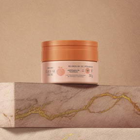 Creme Esfoliante Cuide-se Bem Bumbum de Pêssego, 230g