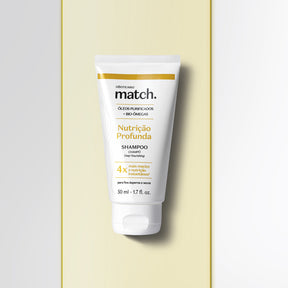 Match Shampoo Nutrição Profunda, 50ml