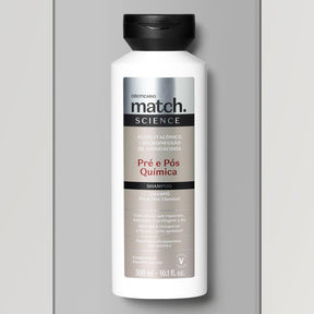 Shampoo Match Science Pré e Pós-Química, 300ml