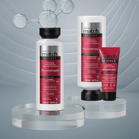 Shampoo Match Science Reconstrução, 300ml