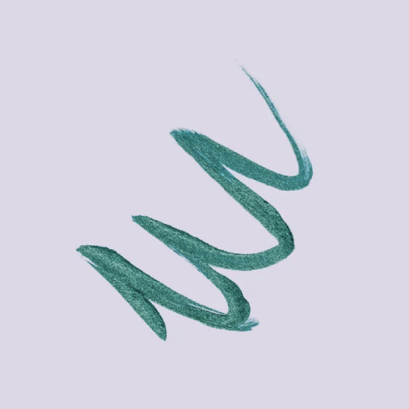 Eyeliner Líquido Só Brilha - Verde Realce