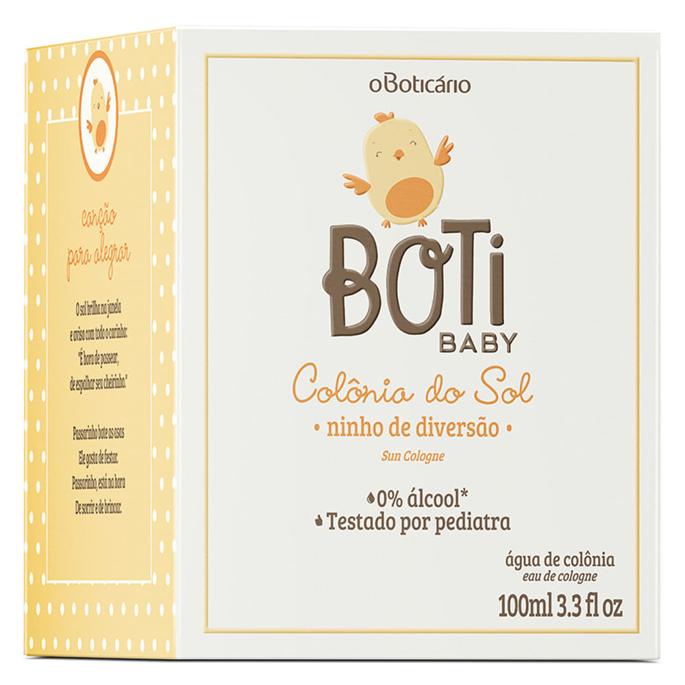 Colónia do Sol Boti Baby, 100ml