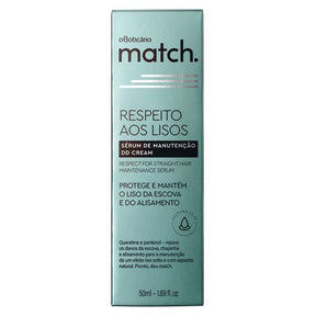 Sérum Protetor Térmico Match Respeito aos Lisos, 50ml