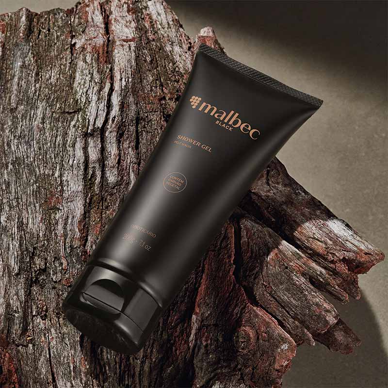 Shower Gel Corporal Malbec Black, 200gr