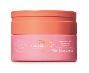 Creme Esfoliante Cuide-se Bem Bumbum de Pêssego, 230g