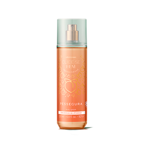 Body Splash Cuide-se Bem Pessegura, 200ml